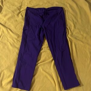 Unisex size medium scrubstar eggplant purple scrub pants